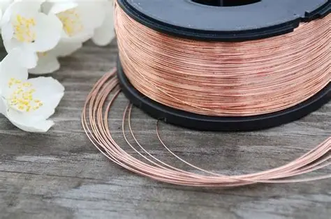 تصویر 1 از سیم مفتول مسی خالص با قطر سفارشی نازک